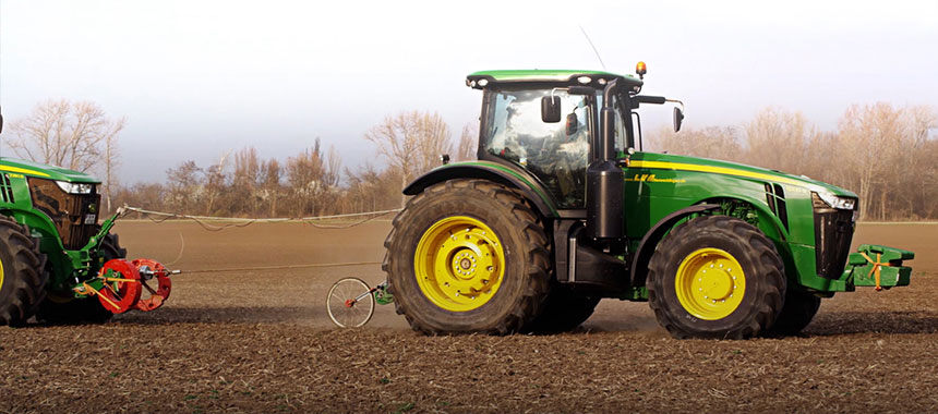Test di trazione Bridgestone su VT-TRACTOR