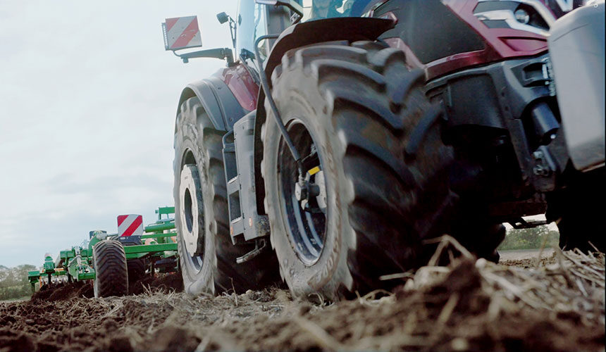 Pneumatici VF VT-TRACTOR a bassa pressione per la preparazione dei terreni