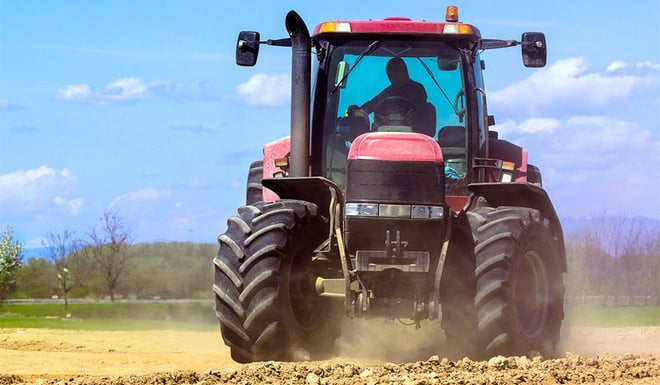 Qual è la capacità frenante del pneumatico agricolo