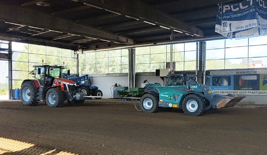 Test di trazione dei pneumatici BRIDGESTONE VH-IND